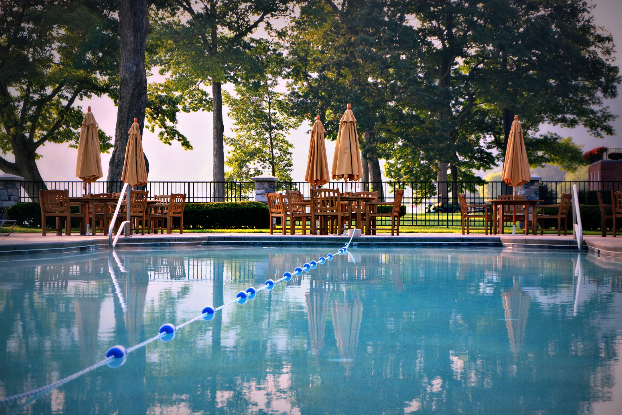 Image of Heated Outdoor Pool The Otesaga Hotel and Cooper Inn Cooperstown New York